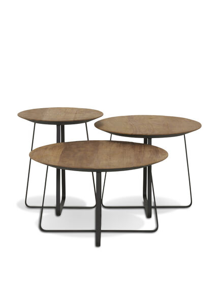 Mysa Round Set Of 3 Coffee Tables