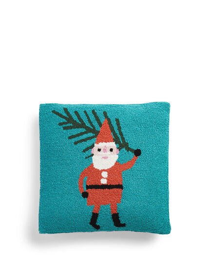 Santa with Tree Cushion