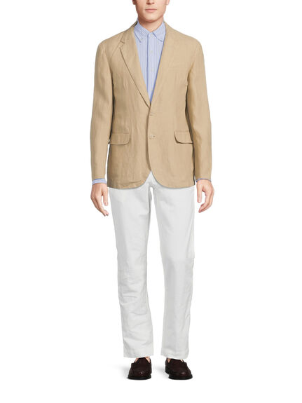 Soft Modern Linen Suit Jacket
