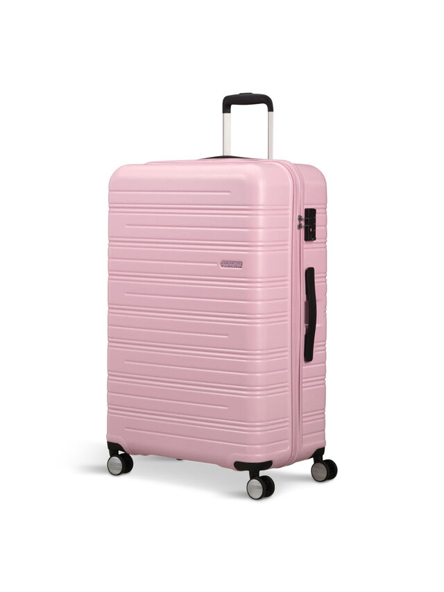 American Tourister High Turn Spinner 77cm Suitcase, Matt Powder Pink