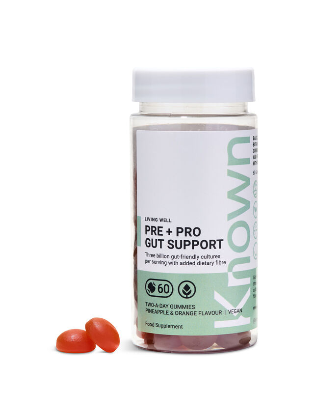 Pre And Pro Gut Support Vegan Gummies