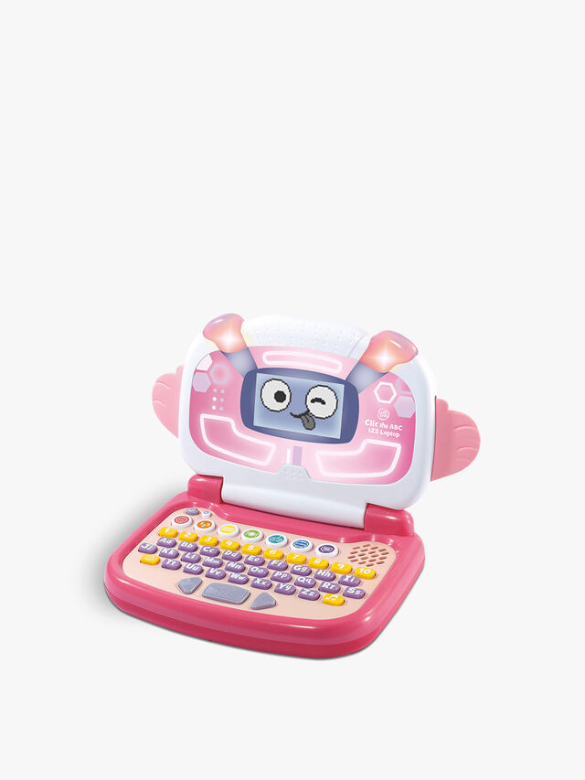 Clic the Pink Laptop