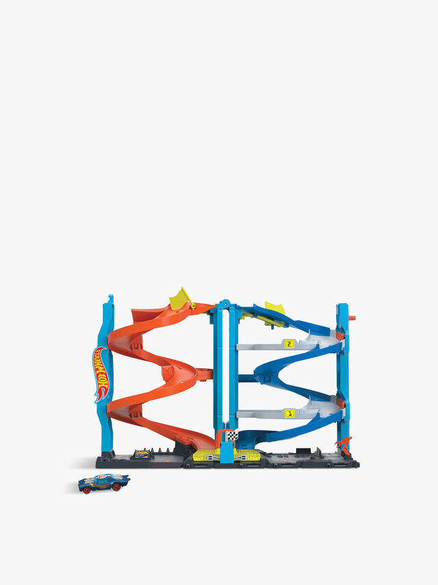 City Transforming Race Tower playset