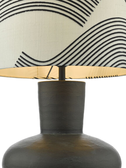 Miho 1 Light Table Lamp With Shade