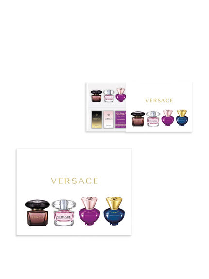 Versace Womens Miniature Set 4 x 5ml