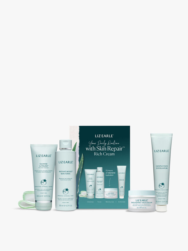 Your Daily Routine with Skin Repair Rich Cream Kit