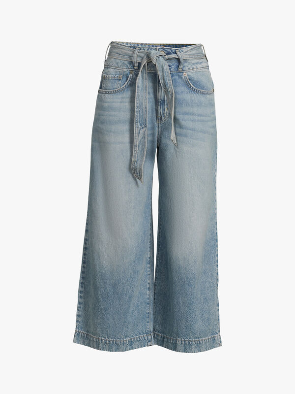 Gottfried Cropped Wide Jean