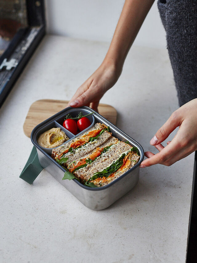 Stainless Steel Lunch Box 1l