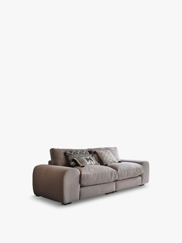 Bea Large Sofa, Malhalm Mink