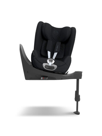 Cybex Sirona Gi i-Size Rotating Child Car Seat PLUS Fabric - Moon Black