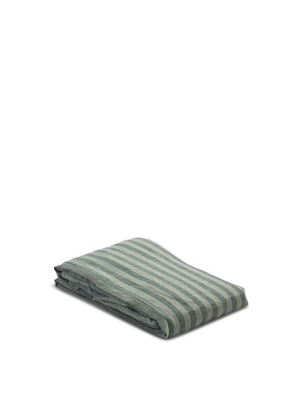 Pembroke Stripe Linen Flat Sheet