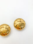 Vintage Valentino Gold Star Earrings