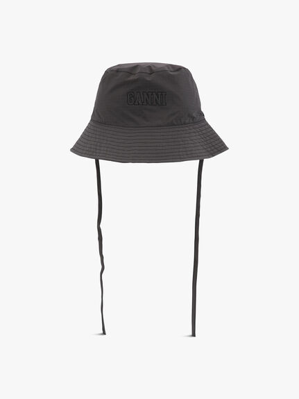 Ganni Logo Bucket Hat