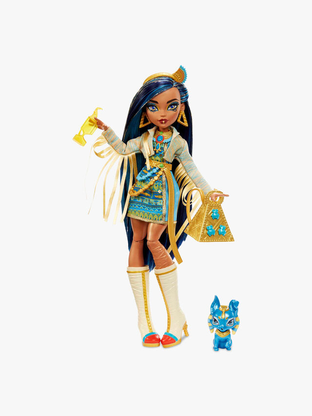 Cleo De Nile Doll with Pet Dog