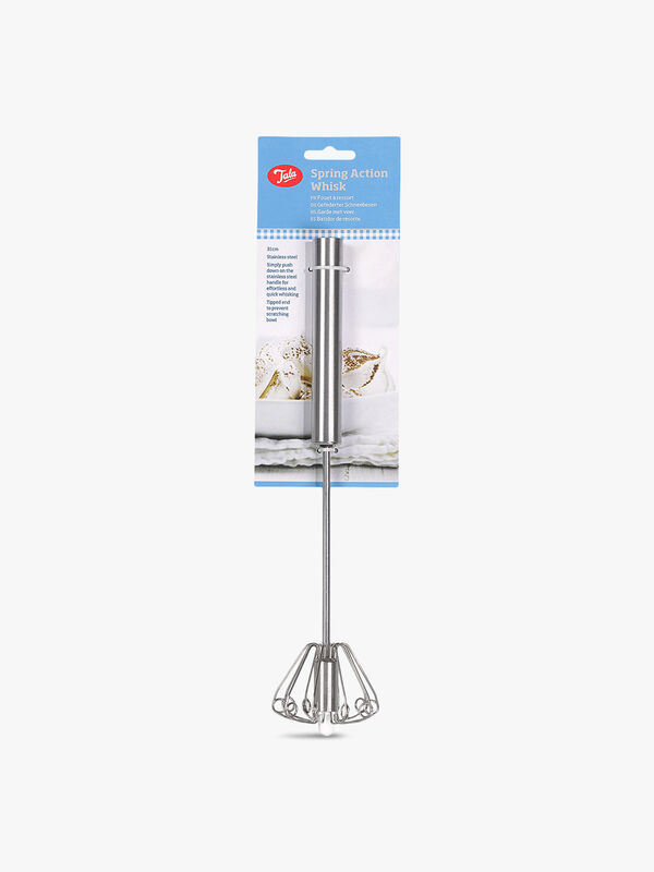 Stainless Steel Spring Action Whisk