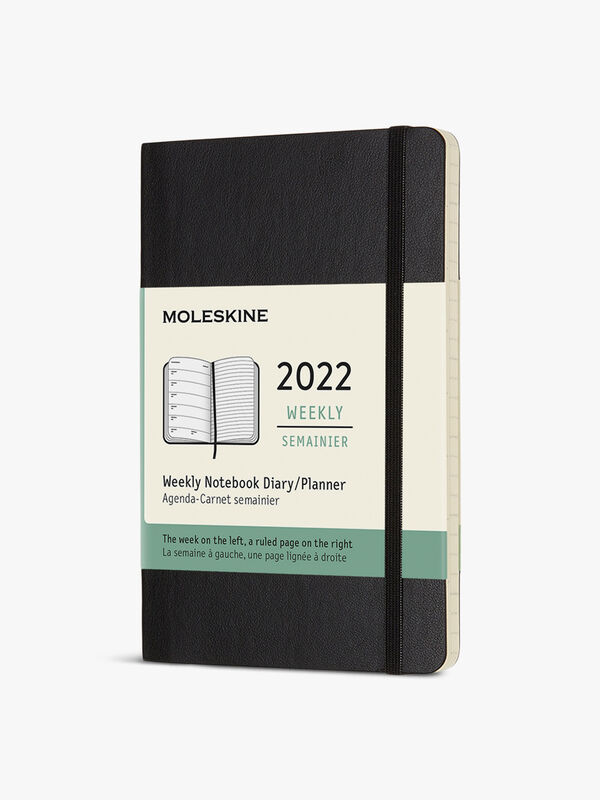 2022 Black Pocket Soft Cover Diary DTV