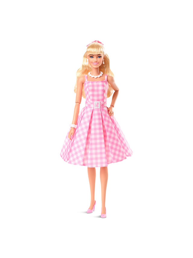 Barbie™ The Movie Collectible Doll, Margot Robbie as Barbie in Pink Gingham Dress