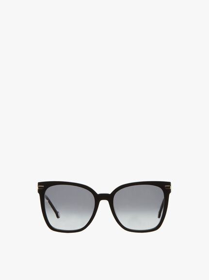 TH 1880/S Acetate with Metal Arm Cat Eye Sunglasses