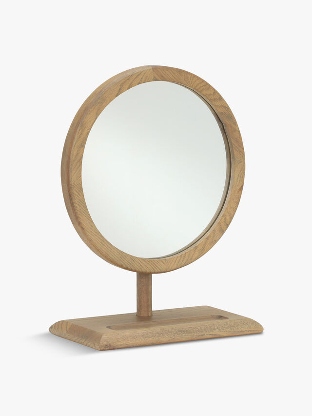 Runswick Oak Dressing Table Mirror