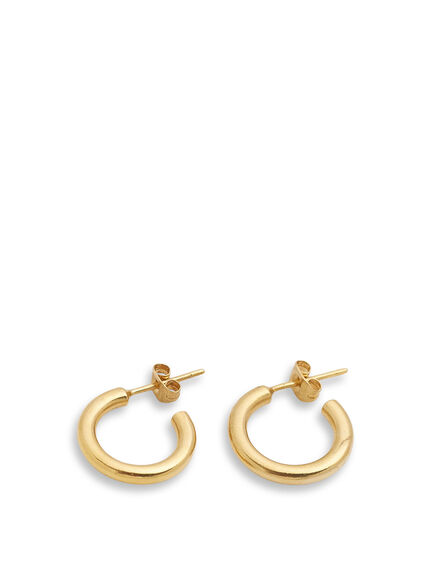 Tiny Gold Hoop Earrings