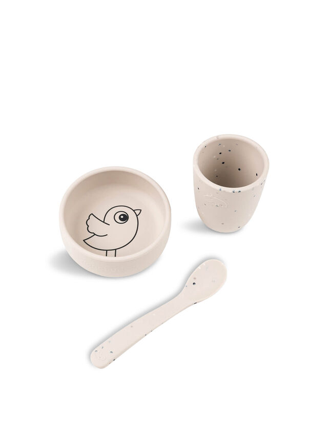 Silicone First Meal Set Birdee