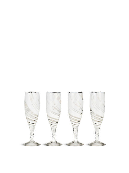 Lohara Champagne Glass Set of 4