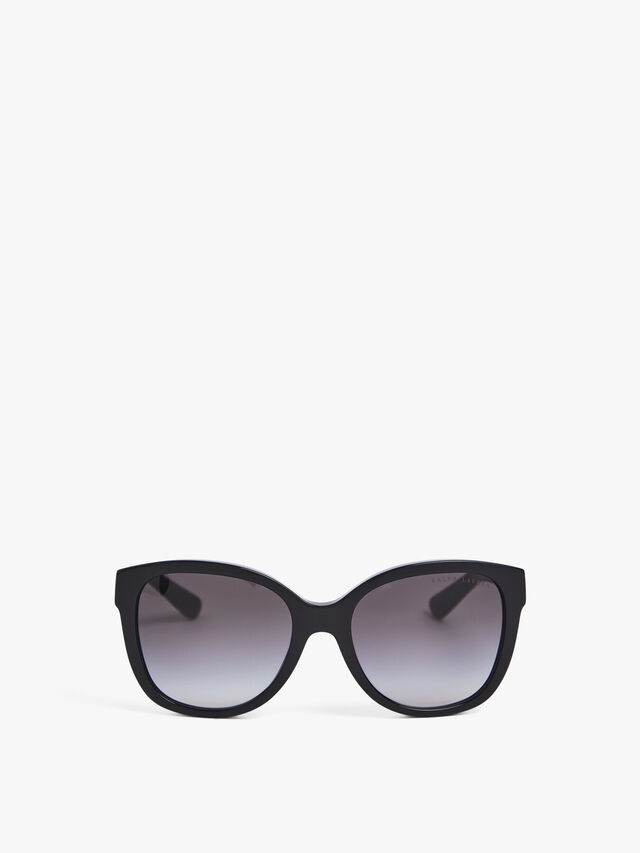 Acetate Cat Eye RL logo Sunglasses