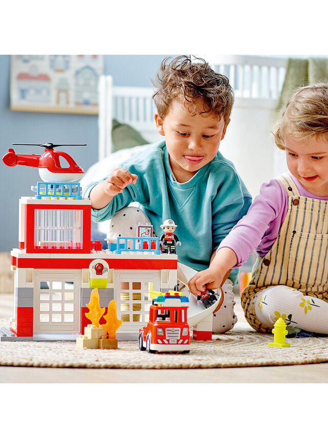 DUPLO Fire Station & Helicopter Play Set 10970