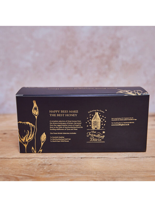 British Selection of Natural Honey 3x227g