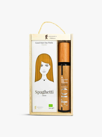 Spaghetti & Olive Oil Wood Design