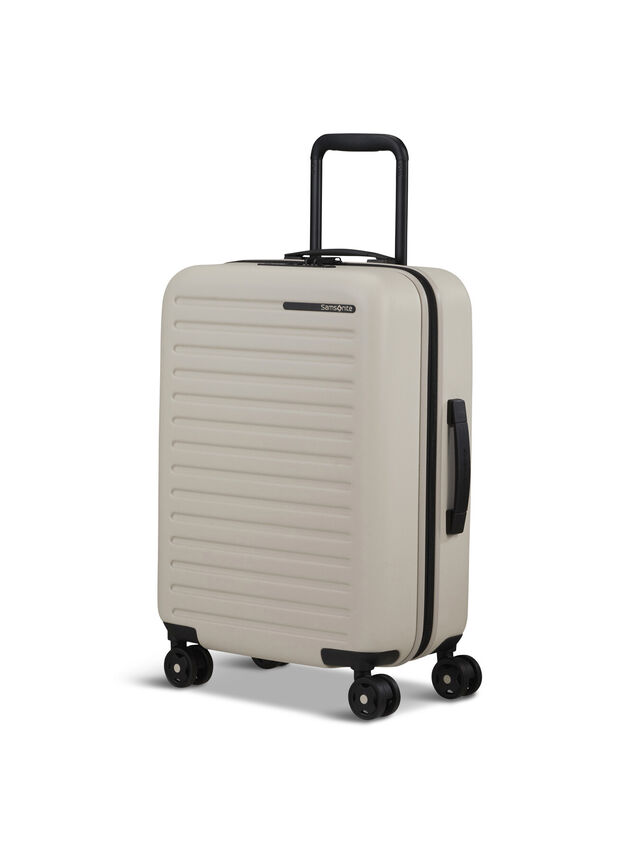 Samsonite StackD Spinner 4 Wheel 55cm Suitcase, Sand