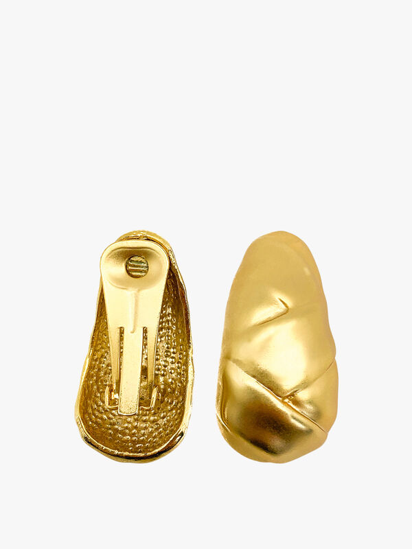Vintage Golden Wrap Earrings