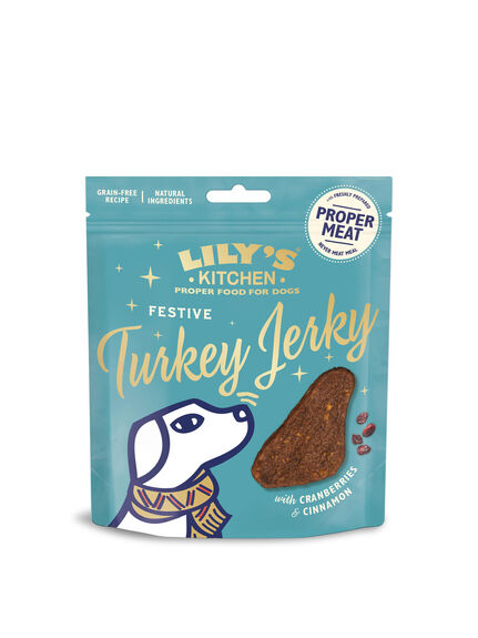 Dog Christmas Festive Turkey Jerky