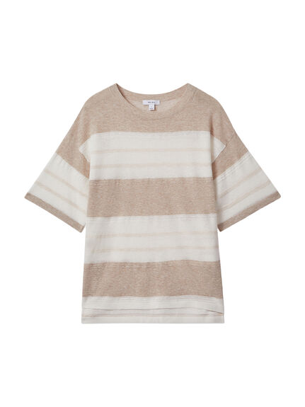 Isla Knitted Crew Neck T-Shirt