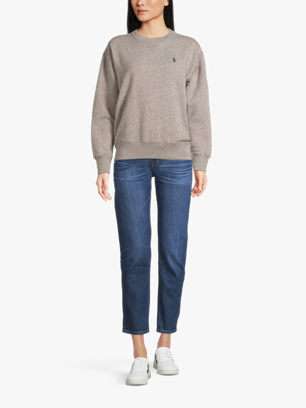 Fleece Pullover Sweatshirt