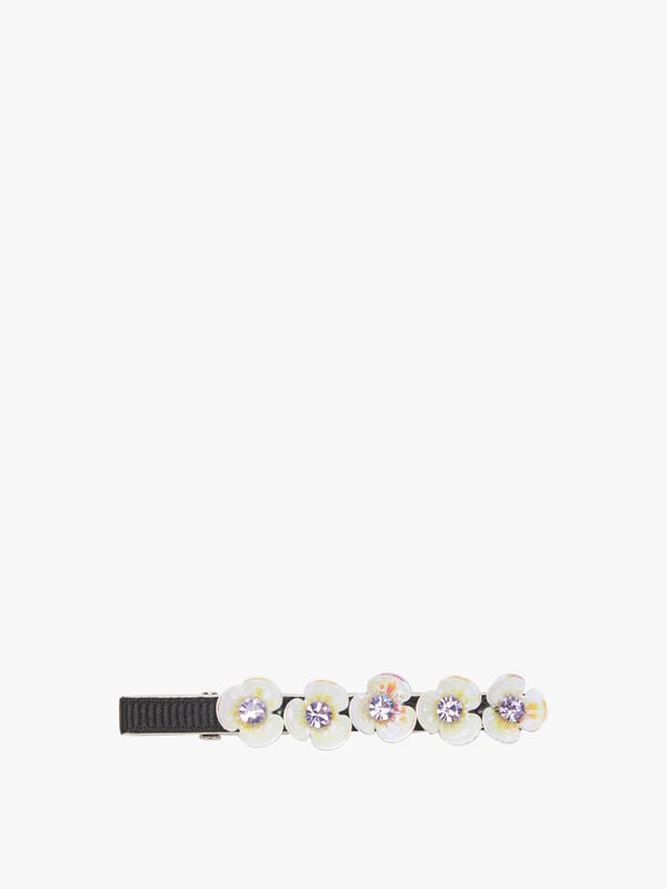 Mother of pearl hair barrette