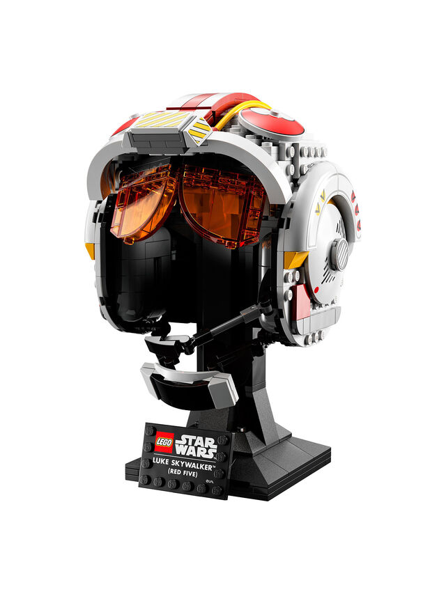 Star Wars Luke Skywalker Red 5 Helmet Set 75327