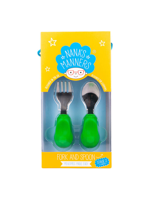 Stage 2 Fork and Spoon Set