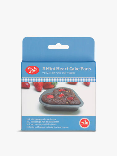 2 Mini Heart Cake Pan