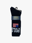 2PK Polo Flag Socks