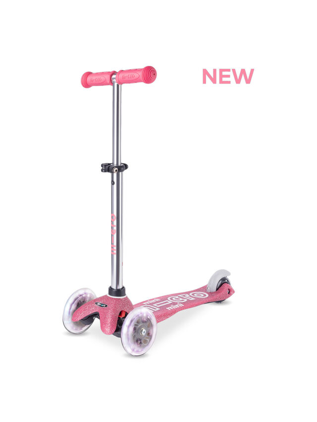 Mini Scooter Glitter Pink