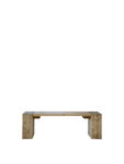 Samson Reclaimed Wood Bench, 159cm