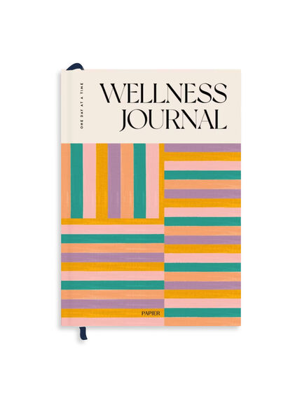HAPPY STRIPES A5 Wellness Journal Multi