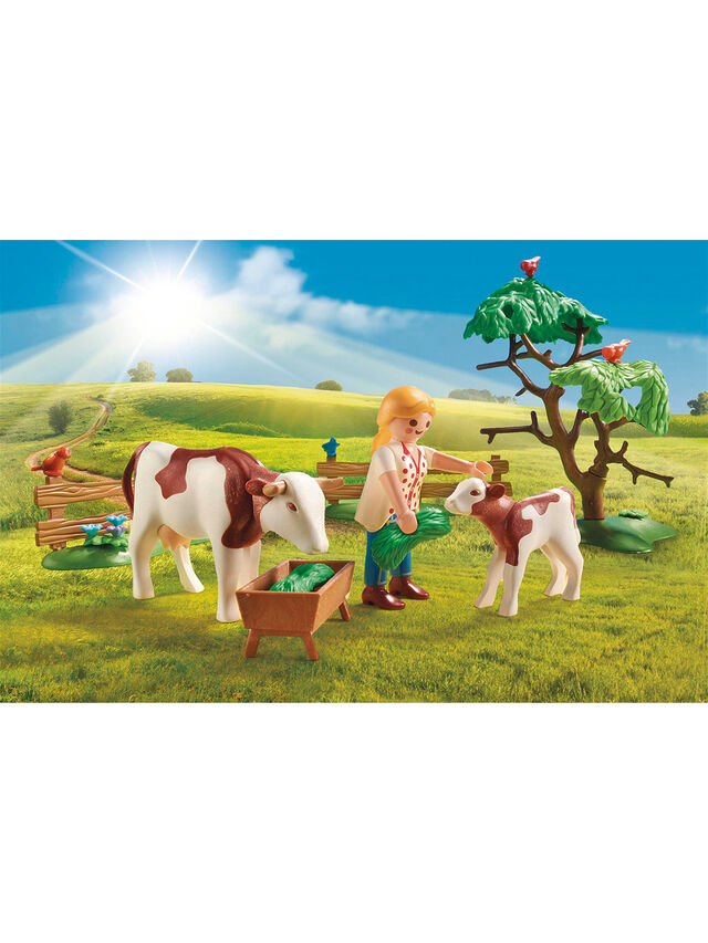 Country Farm with Small Animals