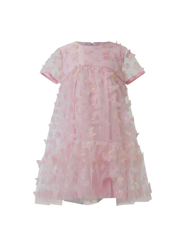 BUTTERFLY TIERED DRESS