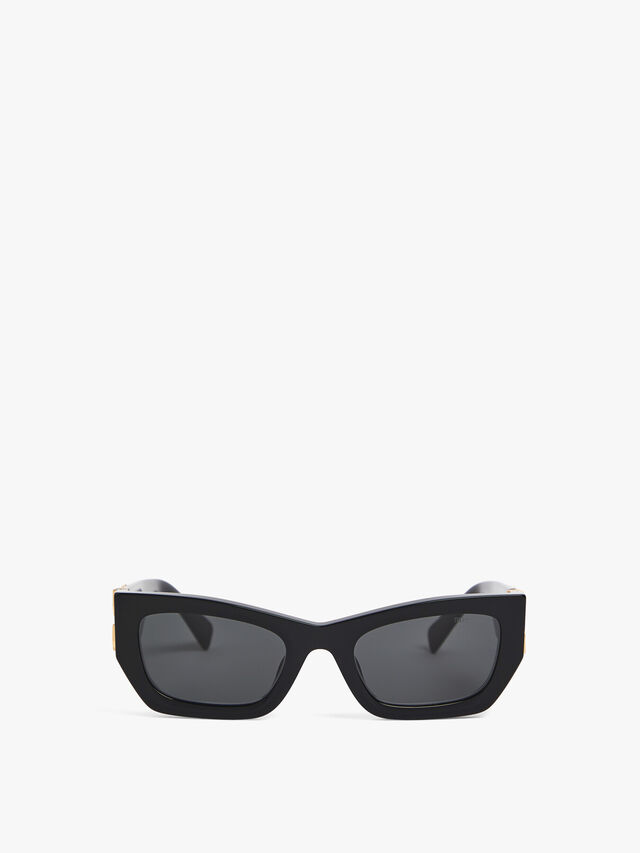 Slim Frame Acetate Sunglasses