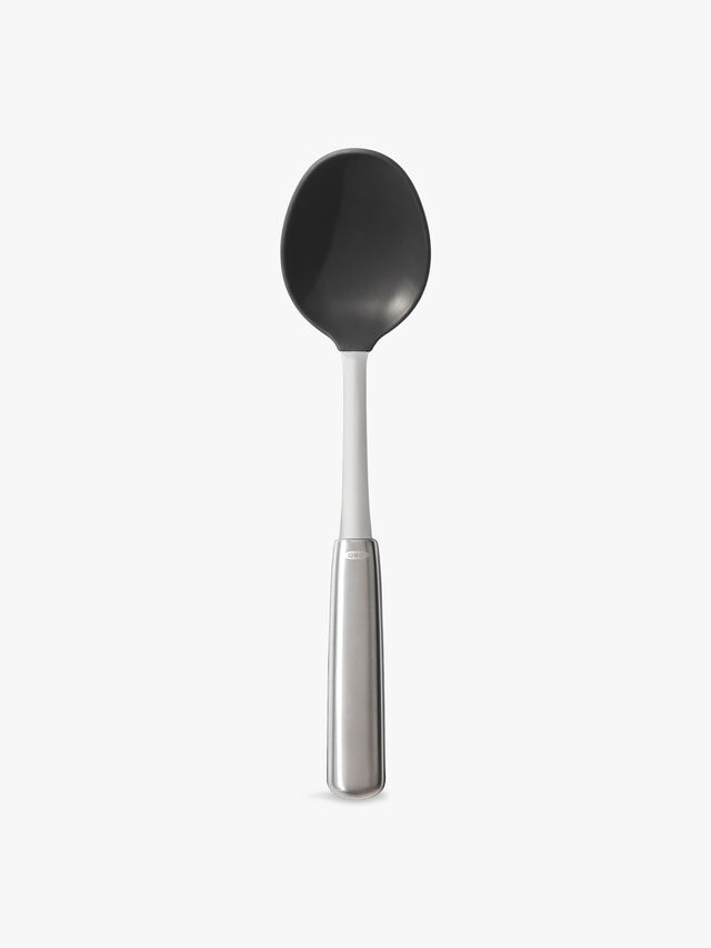 Steel Silicone Cooking Spoon