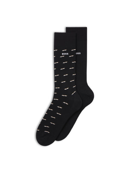 2 Pack Minipattern Socks