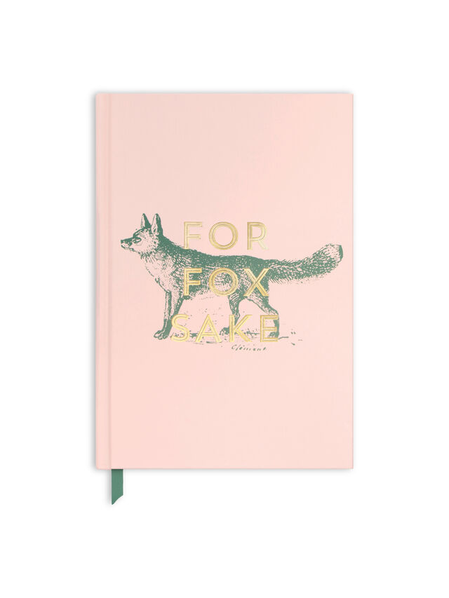 FOR FOX SAKE SOFT TOUCH NOTEBOOK