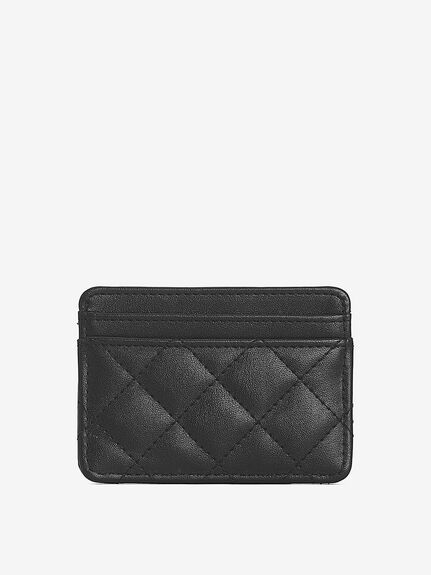 B.Intl Quilted Card Holder